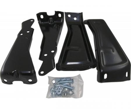 Chevy Truck Brackets, Bumper, Rear, 1973-1980