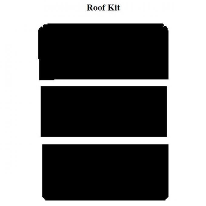 AcoustiSHIELD - Roof Insulation Kit - Full Cab