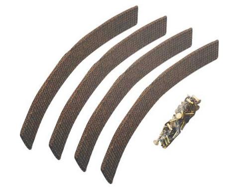 Model T Ford Emergency Brake Lining Set - Wider For TT Truck