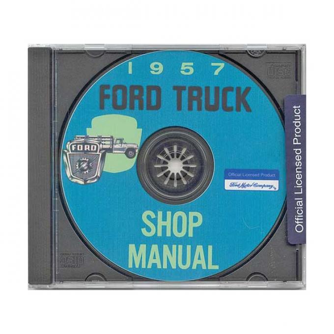 Ford Pickup Truck Shop Manual On CD