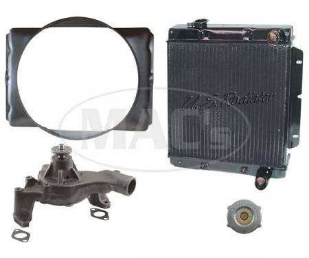 67 Fairlane/Comet Cooling Kit (4 Row-390/427)