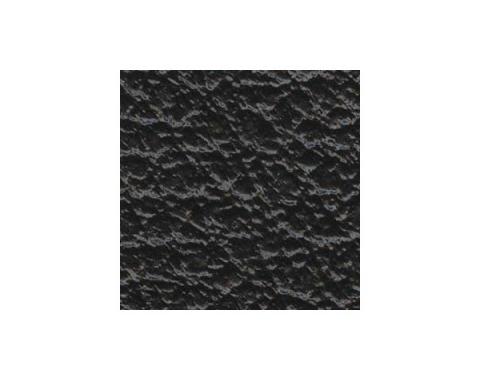 Roof Material - Black Pebble Grain Vinyl - Black - 49" Wide