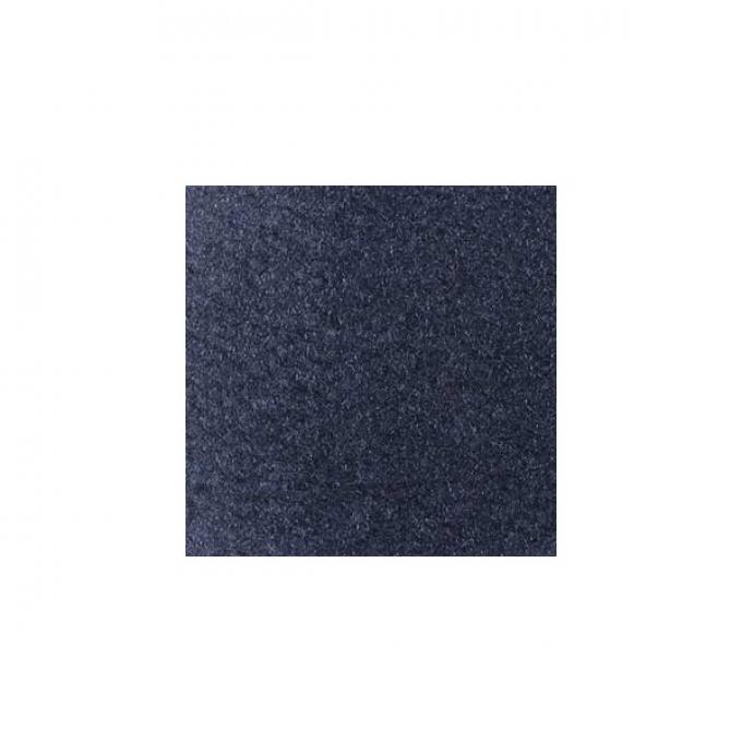 Upholstery Vinyl - Blue Nylon Plush - 54" Wide - Sold By The Yard