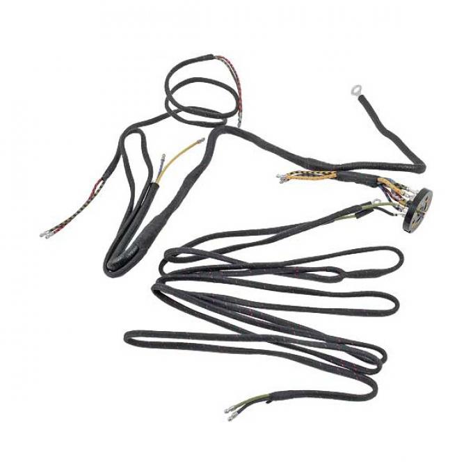 Headlight, Tail Light & Cowl Light Wire Harness - For Vehicles With Cowl Lamps - Use With Foot Control Starters - Ford Passenger