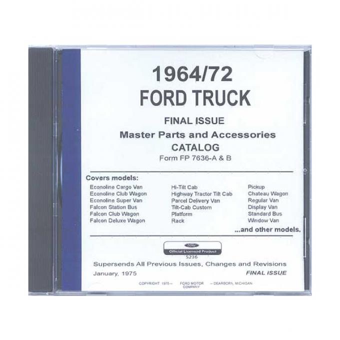 Ford Parts Text and Illustrations on CD
