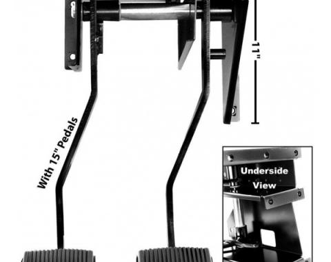 Brake & Clutch Pedal Assembly - Manual