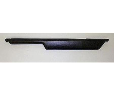 Bronco Dash Pad, Black, Vinyl, 1968-1977