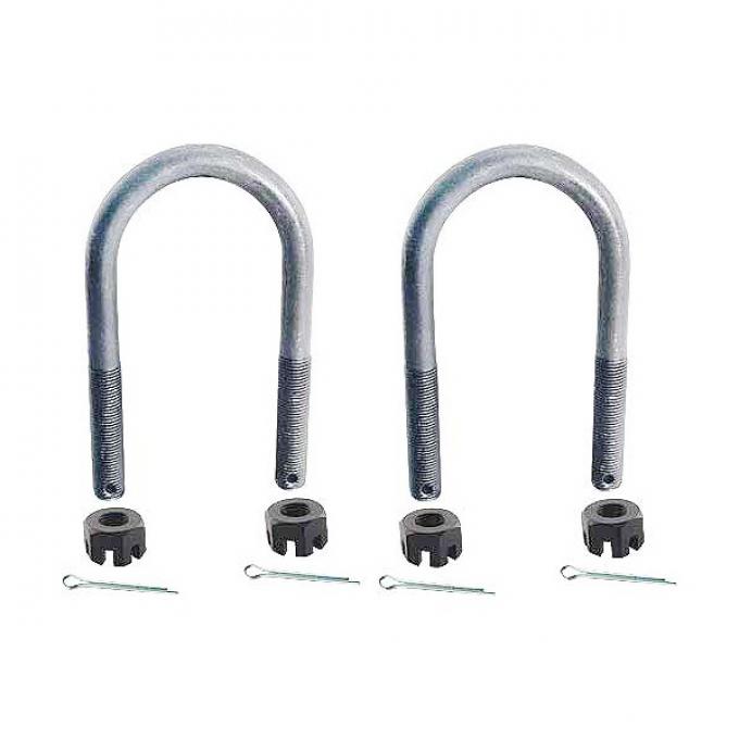 Front Spring U-clip Set - 5 Depth - Ford