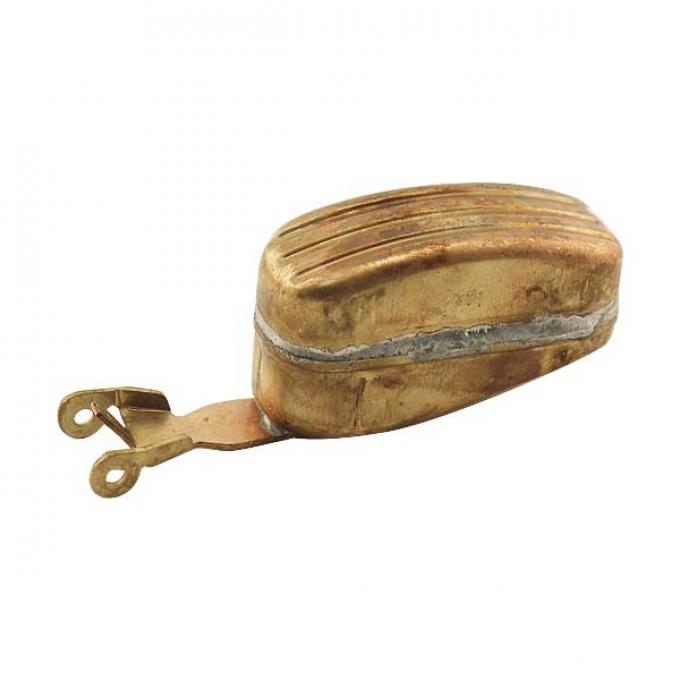 Ford Pickup Truck Carburetor Float - Brass - Carter 1 Barrel Type YF & YFA - 240 & 300 6 Cylinder