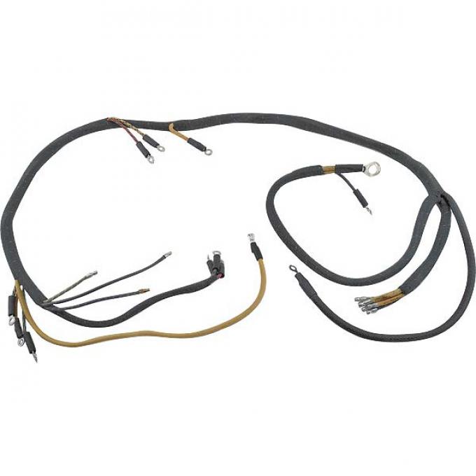 Cowl Dash Wiring Harness - Amp Gauge Loop Style - V8 - FordPassenger
