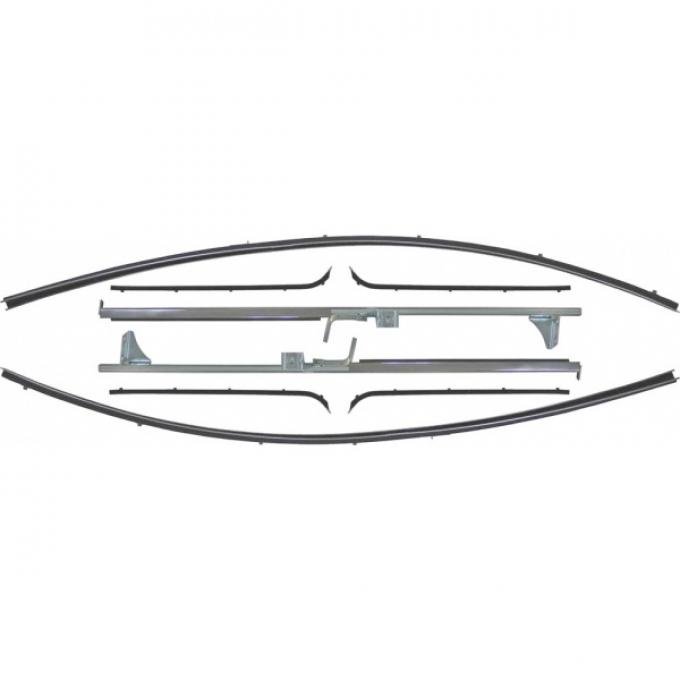 Ford Pickup Truck Door Window Anti-Rattle Kit - Deluxe