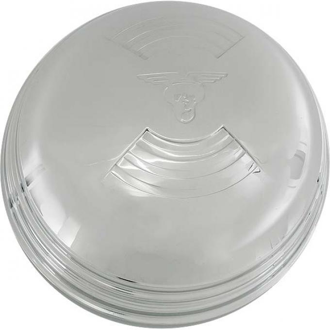 Hub Cap - Mercury Head Embossed - Stainless Steel - 8-1/4 -Ford Pickup Truck