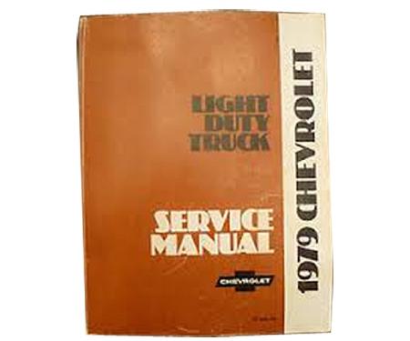 Chevy Truck Shop Manual, 1979