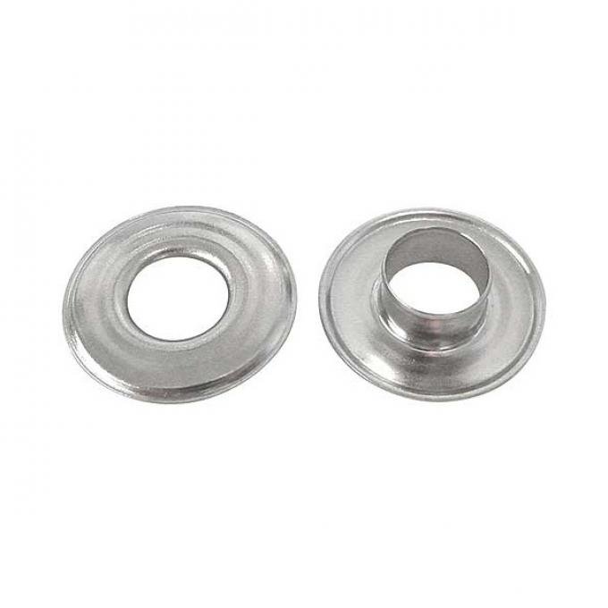 Ford Cinch Fastener Eyelet & Washer Set - Nickel