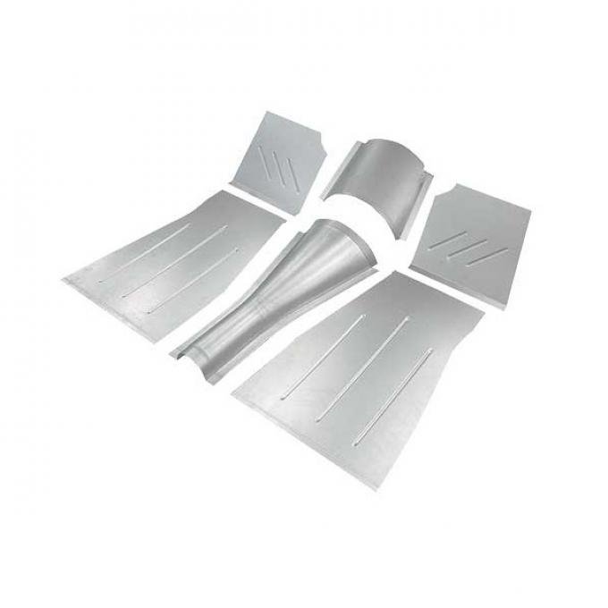 Front Floor Pans - Street Rod Style - 18 Gauge - Ford