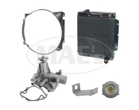 63/65 Falcon/Ranchero Cooling Kit (2 Row, 260/289)