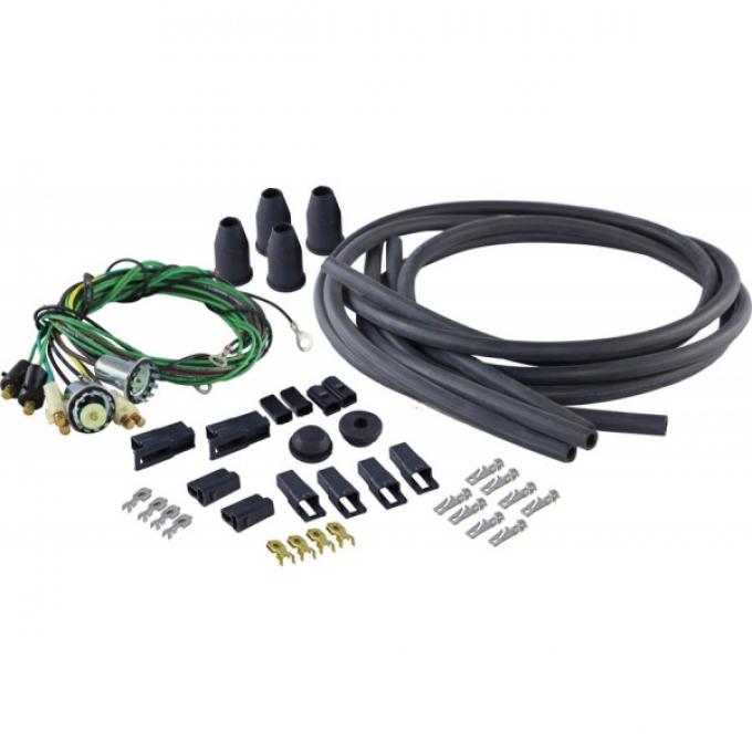 Chevy Truck Classic Update Rear Body Accessory Wiring Harness Kit, Cameo, 1955-1958