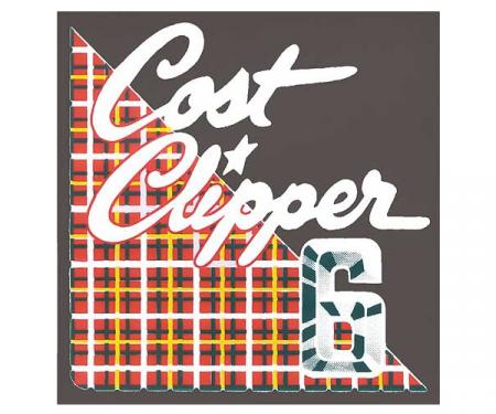 Ford Pickup Truck Valve Cover Decal - Cost Clipper Six