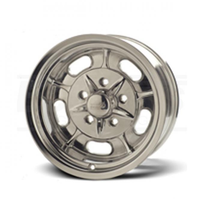 Chevy or Gmc Polished Igniter Wheel, 15x8, 5x5 Pattern,1967-1987
