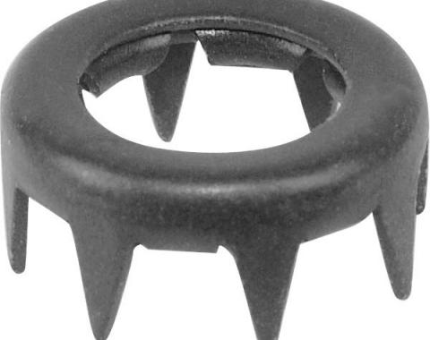 Ford Carpet Fastener - 8 Prong - Dark Finish Brass