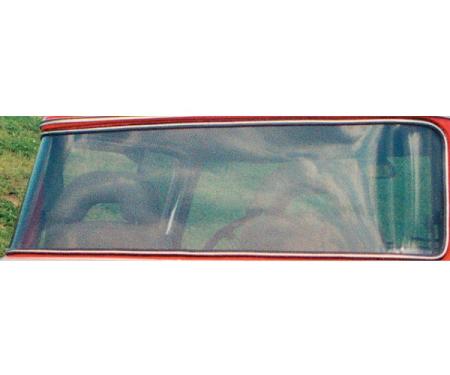 Chevy Truck Rear Glass, Clear, Panoramic, Large, 1955-1959