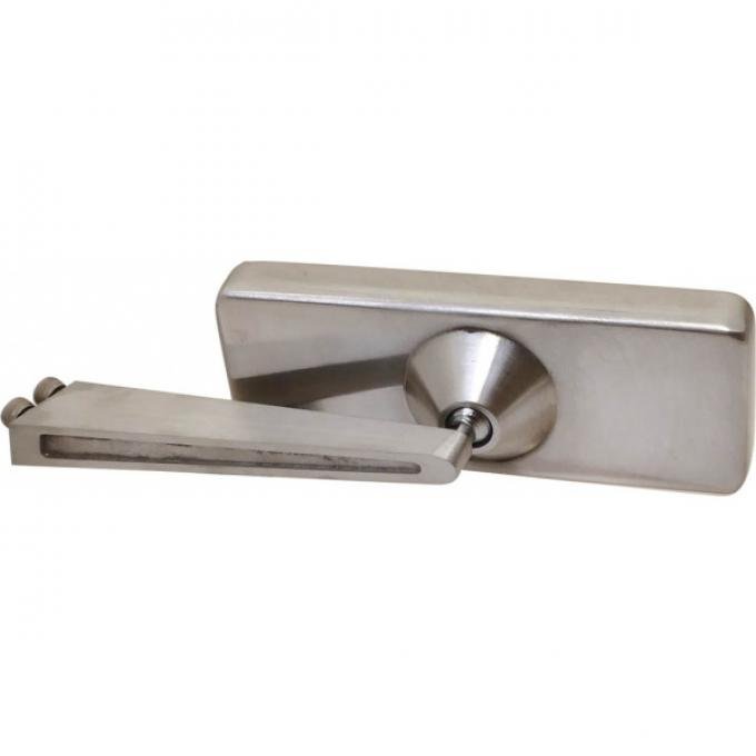 Outside Mirror - Left - Rectangular - Aluminum