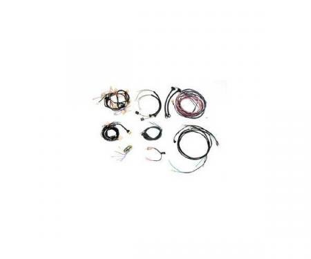 Chevy Wiring Harness Kit, V8, Automatic Transmission, With Generator, 210, Bel Air 4-Door Hardtop, 1956