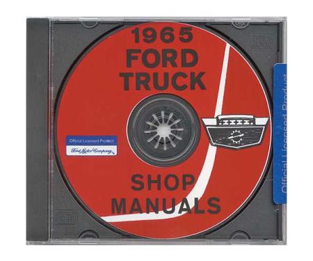 Ford Pickup Truck Shop Manual On CD