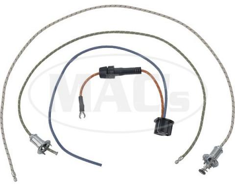 Ford Pickup Truck Turn Signal Flasher Wires - Braided - 29 Long - Without Flasher