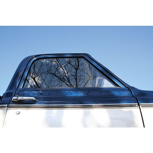 Chevy Truck Vent Window Delete Kit, Clear Glass, 19671972