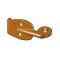 Tailgate Chain Bracket - Stamped Steel - Rivets To Bed Sides - Ford Pickup Truck