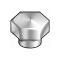 Wiper Arm Nut - Polished Stainless Steel - Ford Passenger Except Station Wagon & Convertible