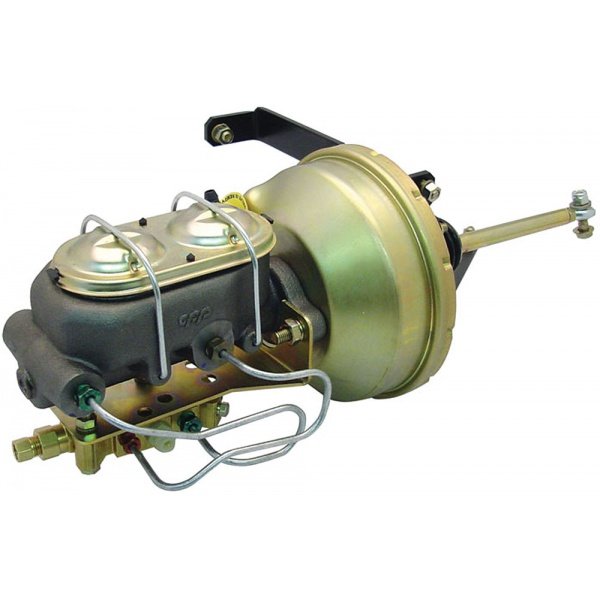 Chevy Truck Power Brake Master Cylinder & Booster Kit, Front & Rear Drums, 19471955 (1st Series