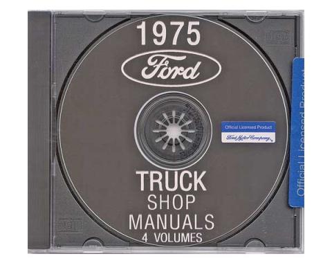 Ford Pickup Truck Shop Manual On CD