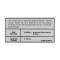 Emission Decal - 429 4-Barrel - Automatic Transmission - C9SE-9C485-A
