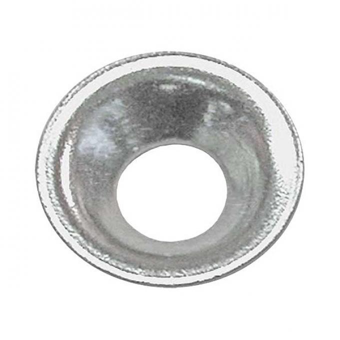 Nickel Plated Finishing Washer - Flush Type - #6