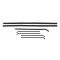 Chevy Truck Door Window Felt Kit, 1964-1966