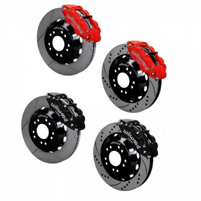 Chevy Truck - Wilwood Superlite Front Big Brake Kit For ProSpindle, 14.00, 1963-1987