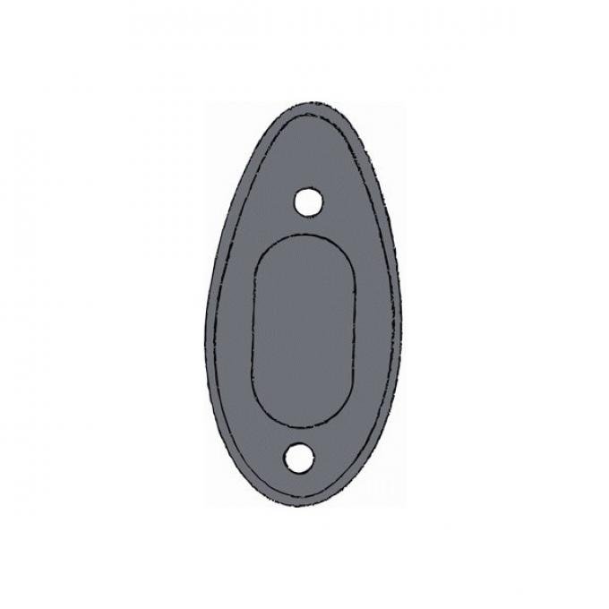 Tail Light Housing Pad - On Fender - Rubber - Ford Passenger