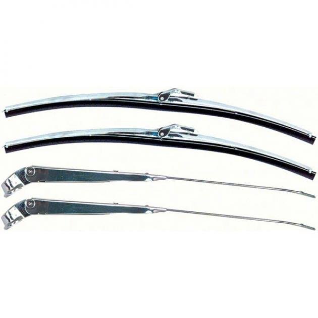 RH Stainless Steel Windshield Wiper Arm For 1960-1966 Chevy Pickup Truck