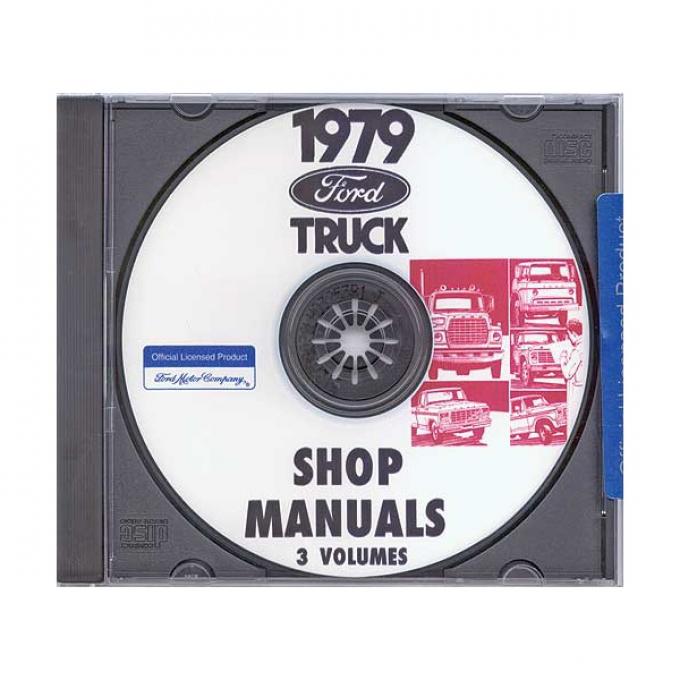 Ford Pickup Truck Shop Manual On CD