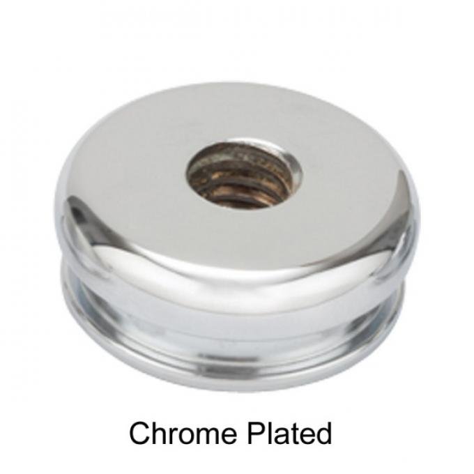 Bezel For Hi-Top Boot, Chrome-Plated Billet Aluminum, Choice of Thread, Lokar