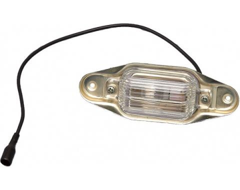 Chevy Truck Rear License Light Assembly, 1967-1987