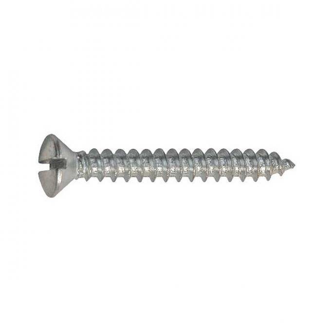 Oval Head Sheet Metal Screw - Slotted - 8 X 1-1/4
