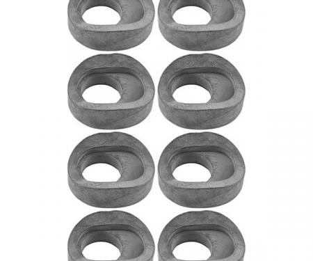 Shock Absorber Link Grease Seal - 8 Piece Set - Rubber - For Original Tubular Links - Ford