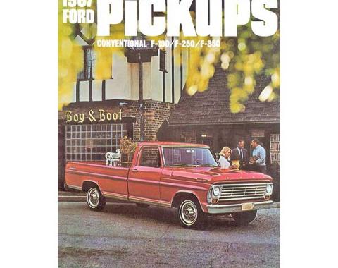 Ford Pickup Truck Sales Brochure - Foldout