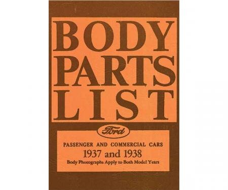 Body Parts List - 76 Pages - Ford