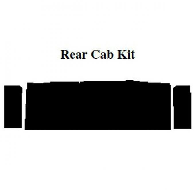 AcoustiSHIELD - Rear Cab Insulation Kit - Pickup