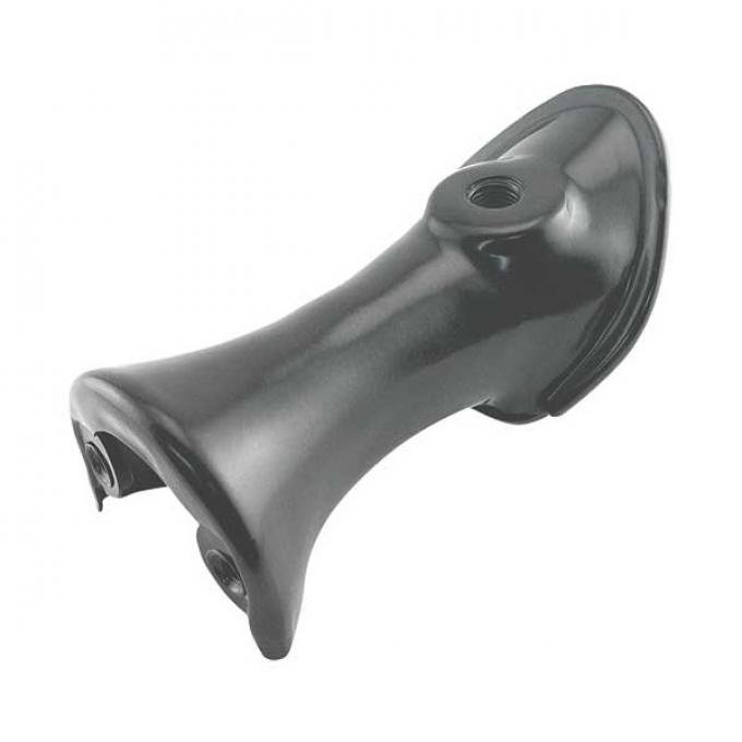 Tail Light Stand - Die Stamped - Black - Right - With Hole For Step Pad - Ford Passenger