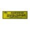 Dry Style Air Cleaner Decal - Ford Passenger